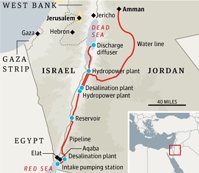 Le projet du canal de la Mer Morte tuera la cause de la Palestine